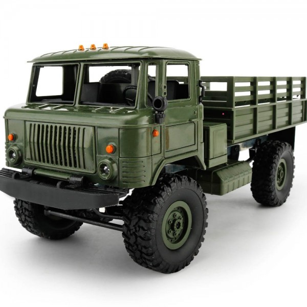 s-idee® B24 Military Truck mit 2,4 GHz 4WD bis 10 km/h 1:16 1/16 GAZ 66